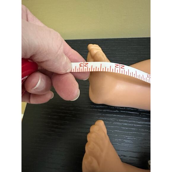 Zanini Zambelli Vintage Baby Doll Blonde Hair Blue Eyes Vinyl 23 Inches - Picture 13 of 13